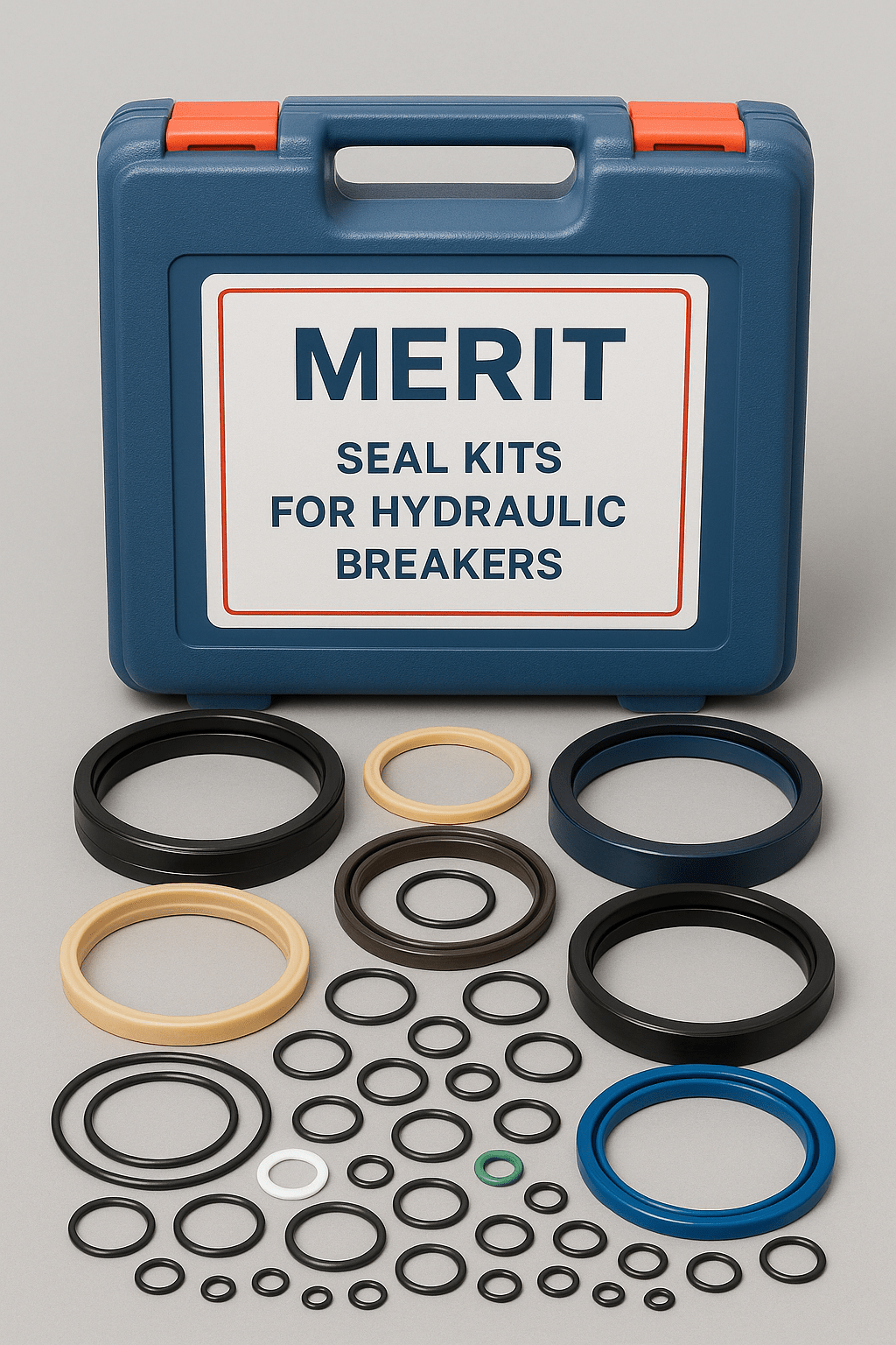 Dichtsatz mit MERIT Box für hydraulische Abbruchhämmer